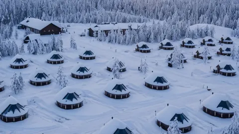 Northern Lights Village Levi in Levi