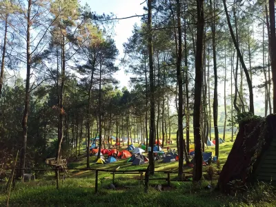 Jajapin Campsite Galunggung Nangreu Hotel dekat Terminal Bus Simpang, Karangnunggal Tasik