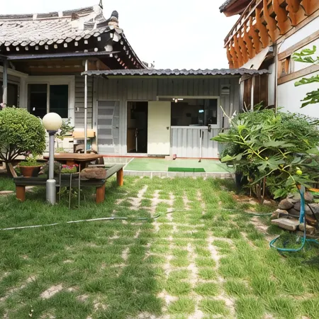 Gyeongju Seorabeol Hanok Отели рядом с достопримечательностью «Комплекс Сансонджан»