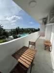 Private Island 1BR Condo with Oceanview, Pool View, 500MB WiFi & A/C - Uima-altaat