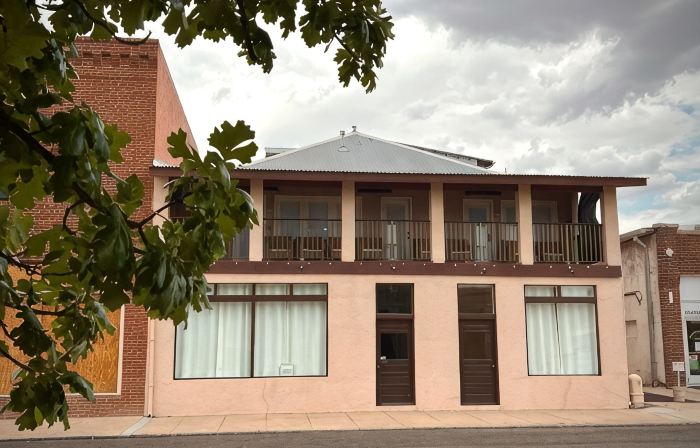Central Location, Balcony Access at Marfa House Rio Concho