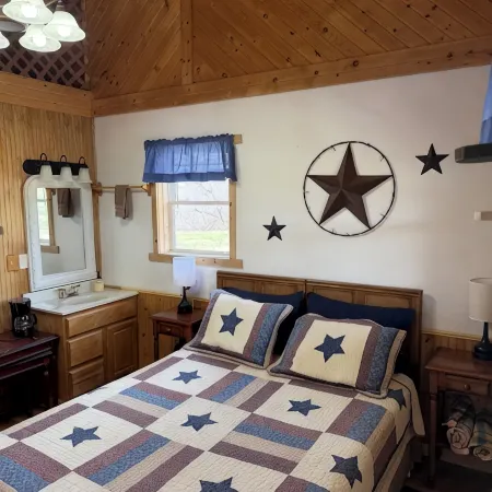 Kara Creek Queen Bed Cabin #9
