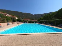 Lovingly furnished vacation apartment with large pool in Nisporto - Swimmingpools