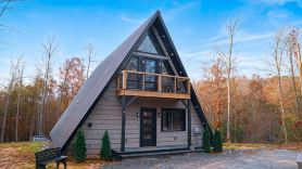 Exclusive Couples Getaway with Romantic Amenities, Private & Beautiful A-Frame