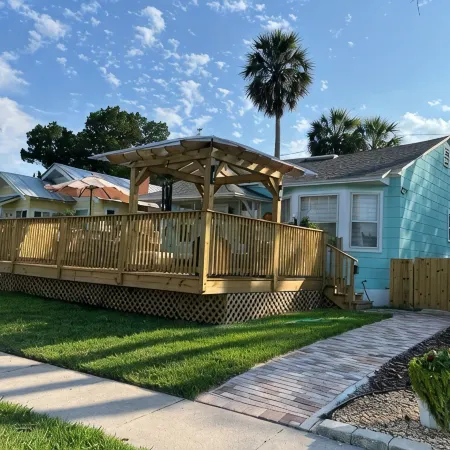 Lake front cottage in St. Augustine