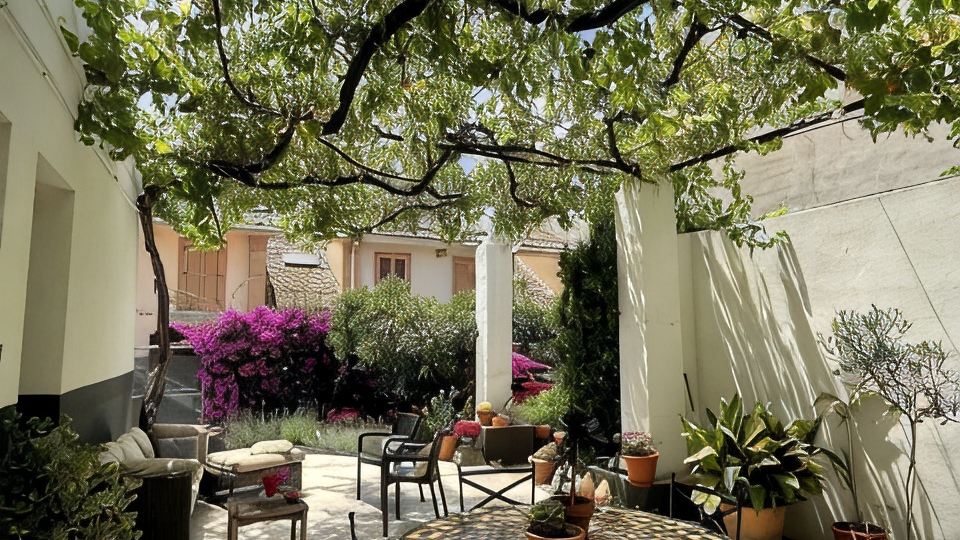 House with garden a stone's throw from the center of Valencia and the beach