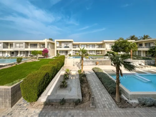 Double-Height 1BR | Pool views, G-Cribs - Kitchens