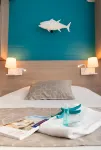Hôtel la Côte Océane- 250 m Plage 생 힐레르 드 리에 호텔