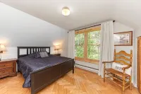Unique and secluded A frame home on 31 acres with hot tub.