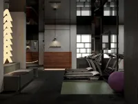 Leshan L Private Soup River View Hotel · City Vacation - نادي رياضي
