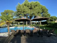Luxury villa with detail decorated pool - Villas
