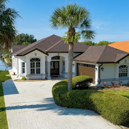 Five Star 3Bd Waterfront Canal Home w/ Private Pool/Spa & Boat Dock.
