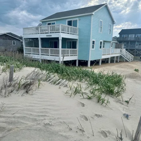 Semi-Oceanfront Family-Friendly Vacation Home with Hot Tub! Steps to Beach!