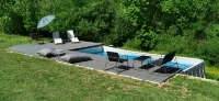 Domaine Lvd Avec Spa, Bois et rivière privée - Swimmingpools