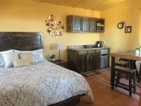 3 comfortable individuals cabins in a property with stunning views of the valley