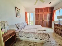 Penthouse-Balcony w Hammock, Direct Ocean View, Half Moon Bay, Akumal - Pools