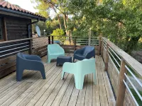 Apartment with your head in the trees, 50m from the lake - Hourtin Port - Wifi
