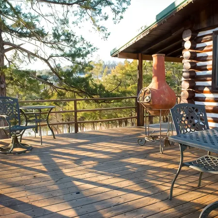 Secluded Lake Front Cabin w/ Private Dock/Boat Slip, Large Deck, Grill, WiFi.