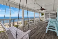 3 Bed/2.5 Bath North Cape San Blas Beach Front Home - Steps to the Ocean!! - Balcony