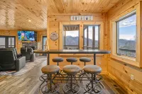 🌄Unforgettable Views!! Huge Luxury Lodge with Firepit! - Lodges