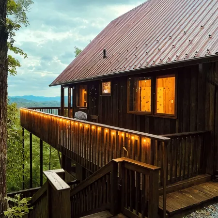 180° Epic View Cabin, 10 Min to Brevard & Pisgah