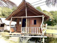 Frog Garden Hut - 2-Star
