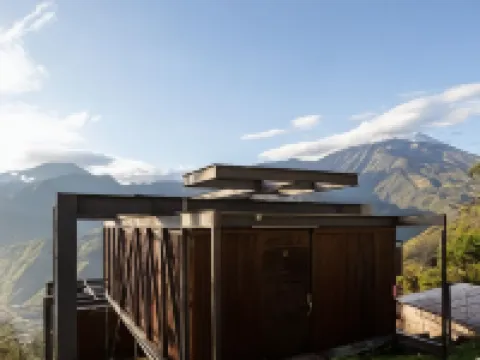 Deluxe volcán Primeras Suites Colgantes del Mundo バーニョスのホテル