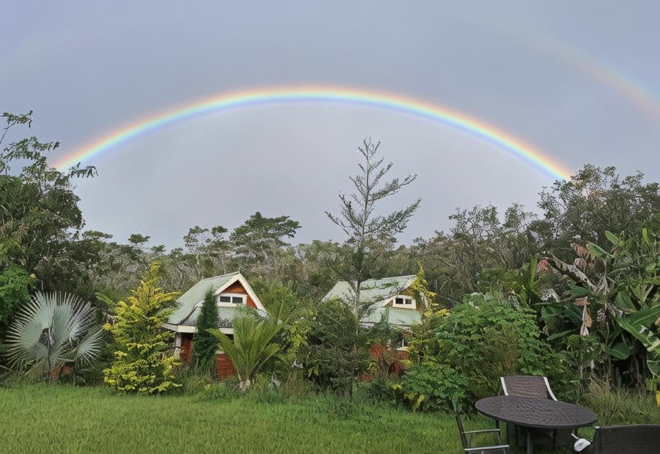 키칼라 워터폴 로지 침실 모습