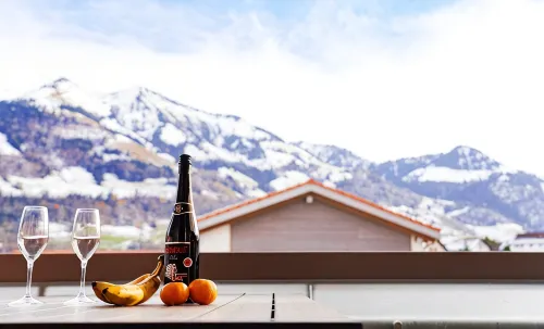 Swiss Alps Gruyère – 3BR, BBQ and parking - Apartments