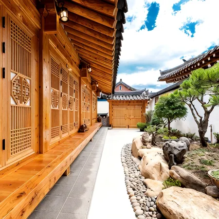 Gyeongju Nuribom Hanok Stay Отели рядом с достопримечательностью «Храм Сундокджон»
