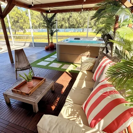 Spacious 5Br Private Home • Heated Pool & Salt Water Spa • Minutes from Beaches
