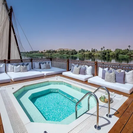 Dahabeya Molouky Nile Cruise- Every Monday from Luxor- Aswan for 05 nights