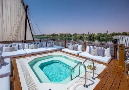 Dahabeya Molouky Nile Cruise- Every Monday from Luxor- Aswan for 05 nights