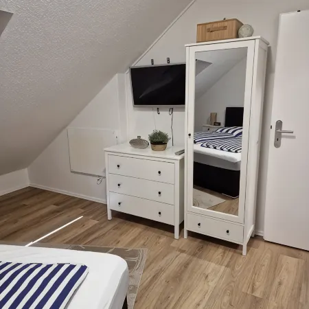 Holiday apartment directly on the beach of the North Sea and still central in Bensersiel