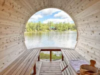 Luxury Waterfront Cottage Rental with Sauna & Hot Tub - 15 Mins from Buckhorn - balcony