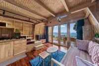 Lumbung Loft Villa w/ Balcony & Seaview in El Nido - 인피니티 풀