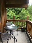 Get away from the stress and strain of life at this romantic mountain cabin.