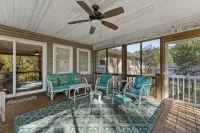 3 bedroom/2 full bath lakefront home with gentle slope to private covered dock - 3-Star