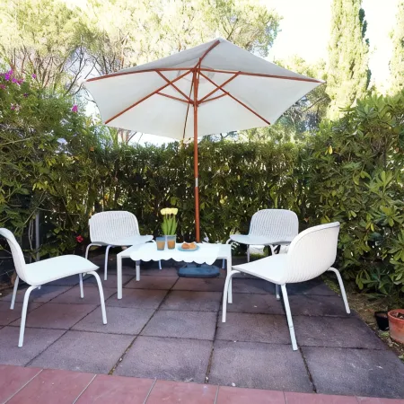Santa Margherita di Pula: terraced house with garden 200 meters from the sea