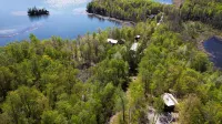 Rapids Luxury Canvas on Deer Lake