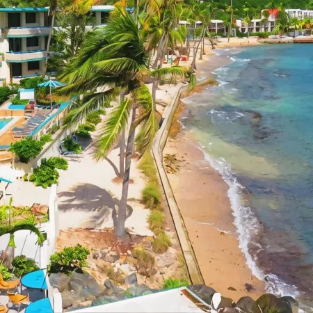 Oceanfront 2 bedroom/2bath in beautiful Bolongo Bay