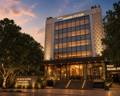 Grand FFOUR near Nehru Place, Delhi Hotels near ISKCON Temple