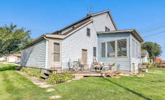 Upper River House Waterfront Getaway on Ahnapee River with Dock Boat Slip Wifi