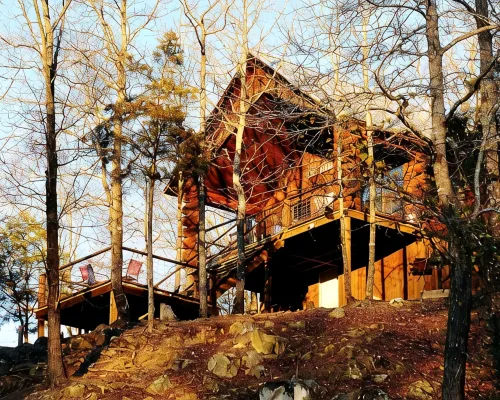 Nichols Hole Cabin - Above the Caddo River - Float to your Cabin! Hotels in Glenwood