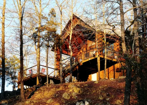 Nichols Hole Cabin - Above the Caddo River - Float to your Cabin!
