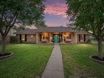 Colorful, Design-Inspired Home with In-Ground Pool Near Cowboys Stadium
