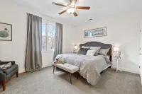 Elegant Downtown Chattanooga Retreat Near Riverfront & Utc  Sleeps 6 Fireplace - 4つ星