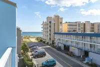 Newly Renovated Condo! Ocean View, Steps to beach, pool, private balcony,A/C - 4-Star