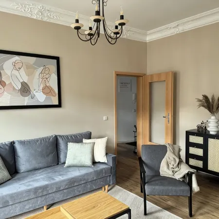 Stylish apartment in the Gründerzeit district
