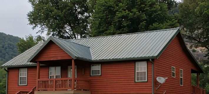 Beautiful cabin style home backing up on the White River! Hotels in Izard County